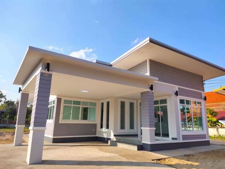 Simple but chic three-bedroom bungalow | Pinoy ePlans